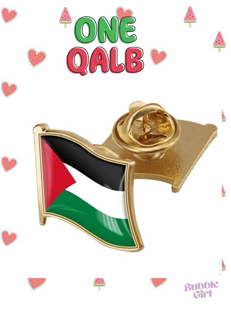 Palestine Flag Pin – BubbleGirl