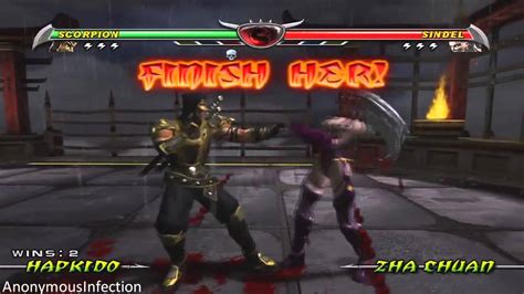 Mortal Kombat: Deception Scorpion's Fatalities - YouTube