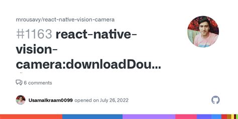 react-native-vision-camera:downloadDoubleConversion🐛 · Issue #1163 · mrousavy/react-native ...