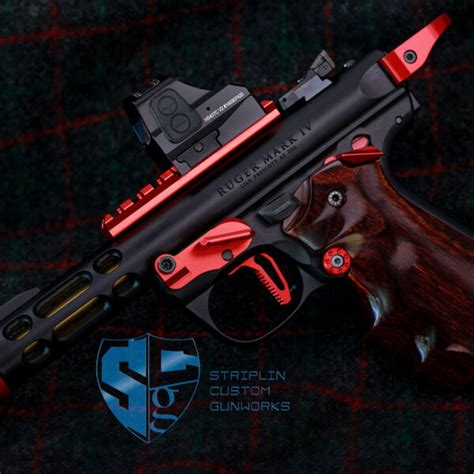 Ruger Mark IV 22/45 Thumbrest » Striplin Custom Gunworks