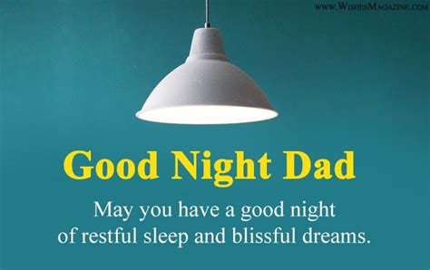 Good Night Wishes For Father | Good night wishes, Night wishes, Good night greetings