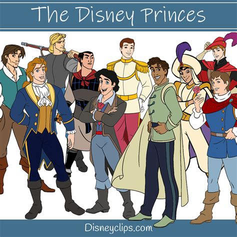 Disney Princes List: Names and Fun Facts | Disneyclips.com