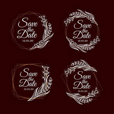 Save The Date Vector Art, Icons, and Graphics for Free Download