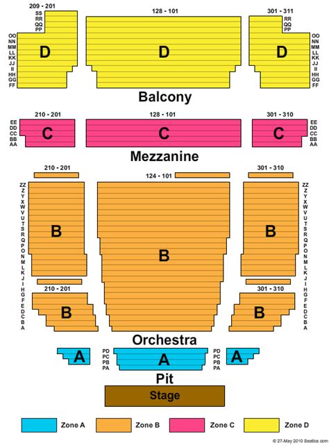 Popejoy Hall Seating Chart | Popejoy Hall Event Tickets & Schedule