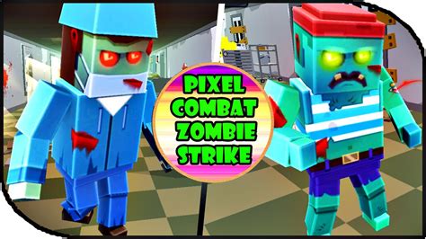 Pixel Combat: Zombie Strike - NEW LOCATION - Clinic | Gameplay Part 11 ...