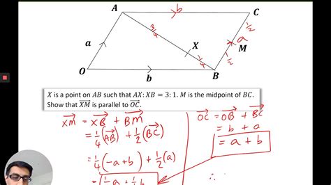 Vectors 10 Proof Part 2 Parallel Vectors - YouTube