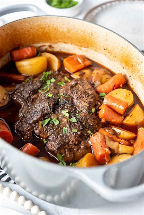 Best Dutch Oven Pot Roast Recipe - House of Nash Eats