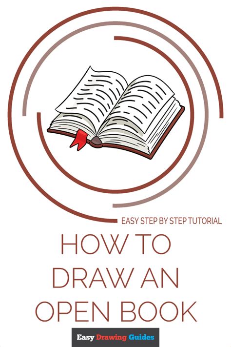 Learn How to Draw Open Book - Easy Step-by-Step Drawing Tutorial for ...