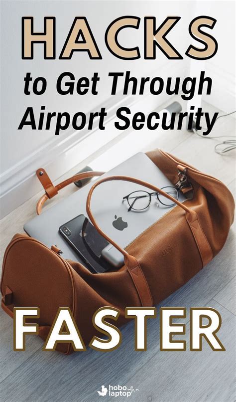 Airport Travel Tips to Get Through Security Faster | Hobo with a Laptop ...