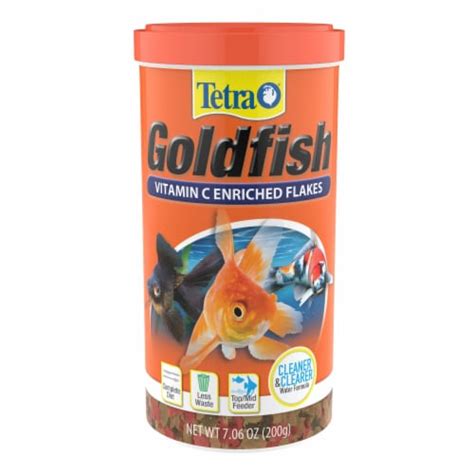 Tetra TetraFin Goldfish Flakes Fish Food, 7.06 oz - Ralphs