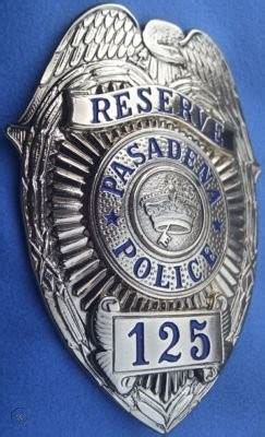 PASADENA - CA - POLICE- 1930's BADGE | #117556518