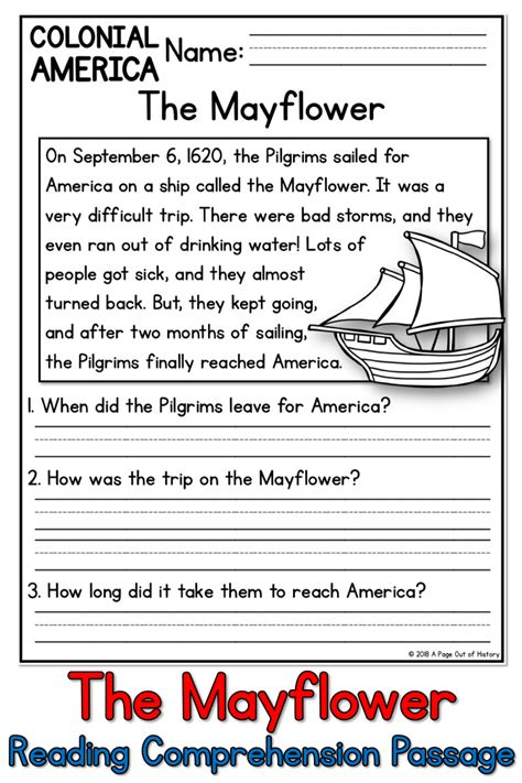 5th Grade Social Studies Reading Comprehension Pdf - Dorothy Jame's Reading Worksheets