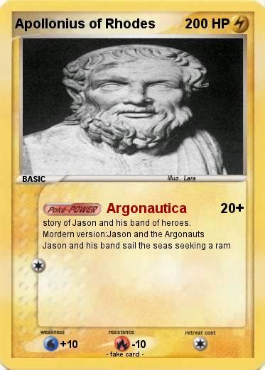 Pokémon Apollonius of Rhodes 1 1 - Argonautica - My Pokemon Card