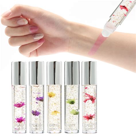 Jelly Moisturizer Lip Gloss Lips Makeup Flower Lipstick Gel Nutritious ...