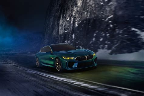 1360x768 Bmw Concept M8 Gran Coupe Front View 4k Laptop HD HD 4k Wallpapers, Images, Backgrounds ...