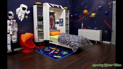 Outer Space Bedroom Ideas - YouTube