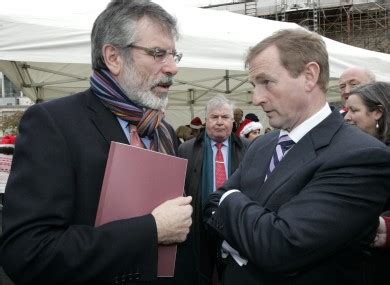 Gerry Adams tells Enda Kenny: stop bringing up the IRA · TheJournal.ie