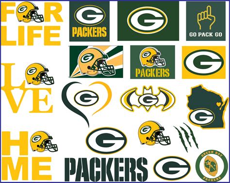 Green bay packers Svg, NFL svg, Football Svg Files, T-shirt design, Cut ...