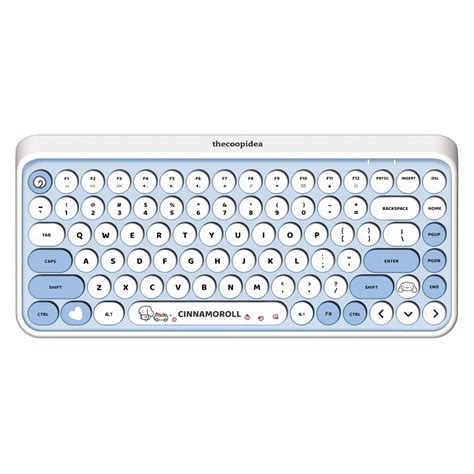 Sanrio TAPPY Wireless Keyboard Set - Cinnamoroll | thecoopidea