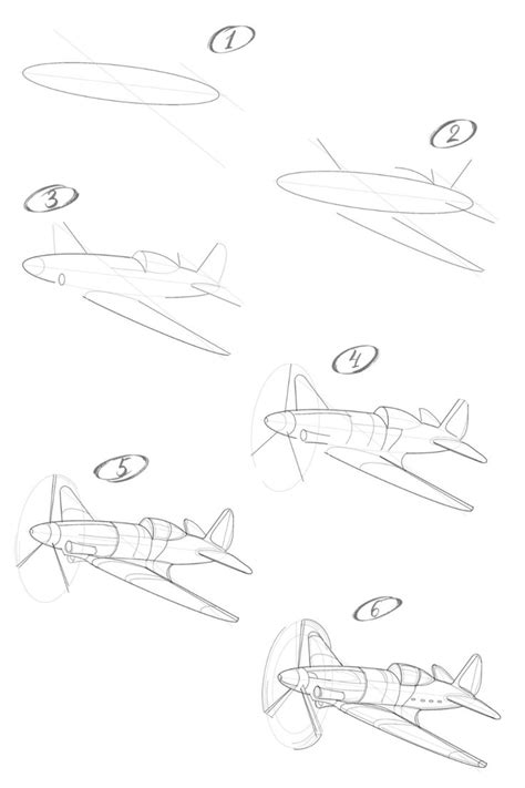 How to draw a WW2 fighter jet with pencil. Step-step-drawing tutorial | Drawing tutorial, Art ...