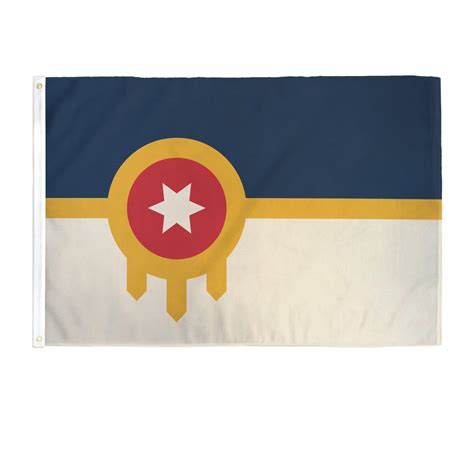 Tulsa Flag | 3' x 4.5' Polyester Flag | Flags For Good