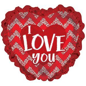 32″ I love You glitter (5 Pack) – U.S. Party Co.