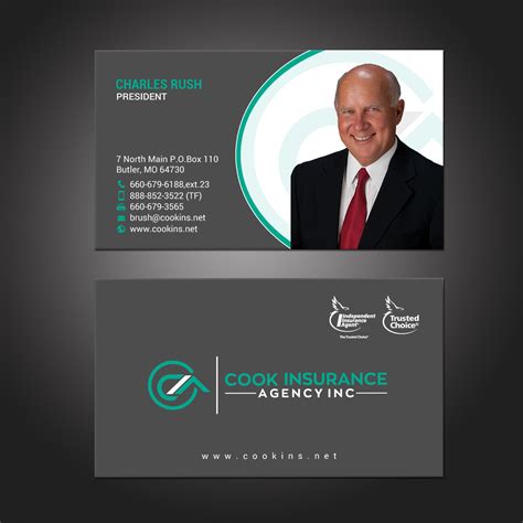 Insurance Agent Business Card Templates