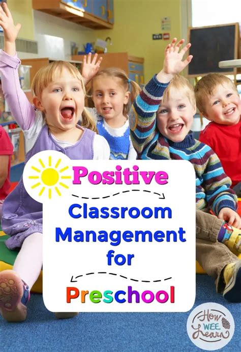 Preschool Classroom Management: 7 Things to Know! - How Wee Learn | Classroom management ...