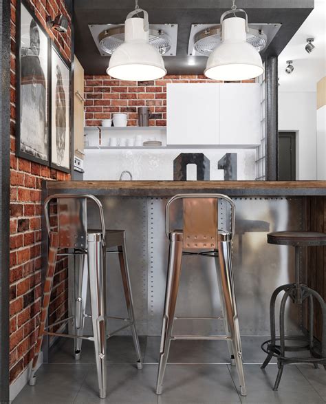 32 Industrial Style Kitchens That Will Make You Fall In Love