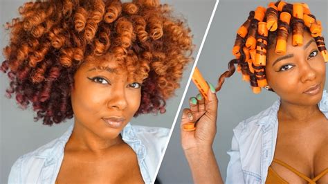 Detailed Corkscrew Perm Rod Tutorial + AM/PM Next Day Curls Routine | LA Naturals - YouTube