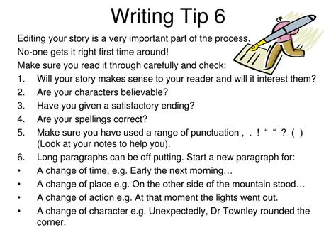 PPT - Narrative Writing Tips PowerPoint Presentation, free download - ID:1269158