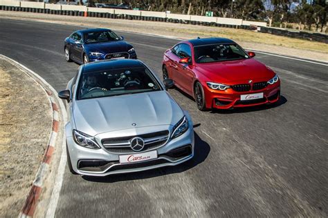 Audi RS5 vs BMW M4 Competition Pack vs Mercedes-AMG C63 S Coupe [w ...