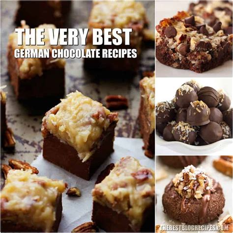 Best German Chocolate Dessert Recipes - The Best Blog Recipes