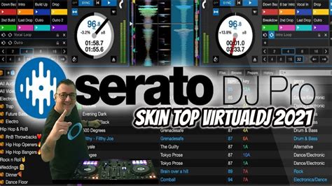 Virtual DJ - SKIN SERATO DJ PRO - YouTube