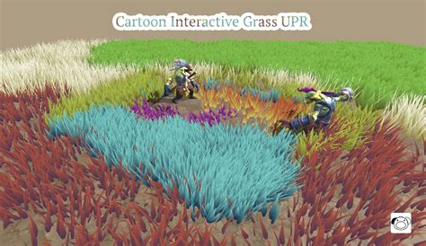 ArtStation - Unity Shader - Cartoon Interactive Grass URP | Game Assets