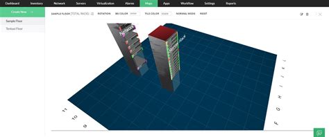 Datacenter Visualization | 3D Datacenter - ManageEngine OpManager