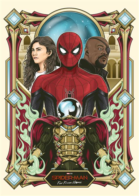 Spider-Man Far From Home Fan Art on Behance