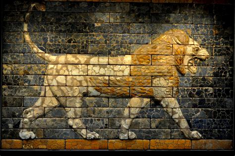 Babylonian Lion (Illustration) - Ancient History Encyclopedia