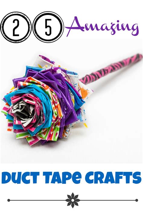 25 Amazing Duck Tape Crafts For Kids - The Kid's Fun Review