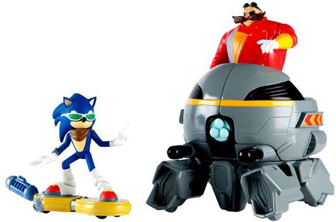 Sonic The Hedgehog Sonic Boom Sonic vs. Dr. Eggman 3 Action Figure Set TOMY, Inc. - ToyWiz