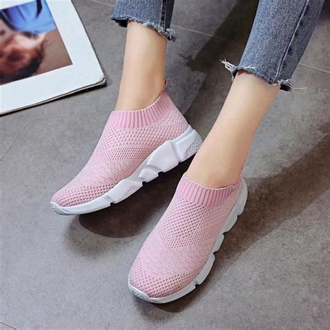 Mesh Sock Style Sneakers | Mesh shoes, Sneakers patterns, Slip on