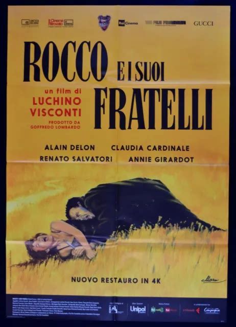 MANIFESTO ROCCO E I Suoi Fratelli Visconti Claudia Cardinale Alain ...