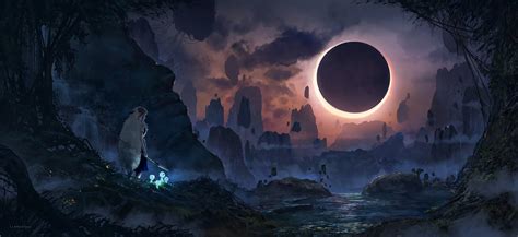 Eclipse wallpaper, Princess Mononoke, Studio Ghibli, lunar eclipses HD ...