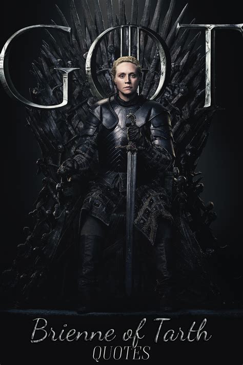 10+ Best 'Brienne of Tarth' Quotes from Game of Thrones | Scattered ...