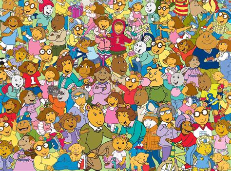 Cast of Characters - Arthur, 1000 Pieces, RoseArt | Puzzle Warehouse