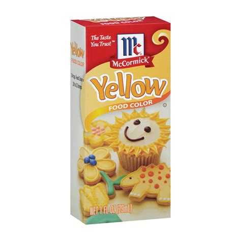 McCormick® Yellow Food Color | McCormick