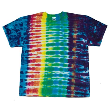 Rainbow Stripe Tie Dye T Shirt XL – Dark Star Dye Works