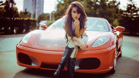 4k Car Girl Retro Wallpapers - Wallpaper Cave