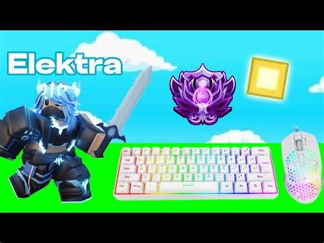 Elektra Kit Roblox Bedwars - YouTube