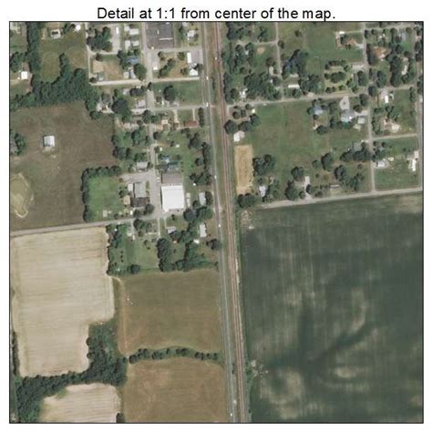 Aerial Photography Map of Ina, IL Illinois